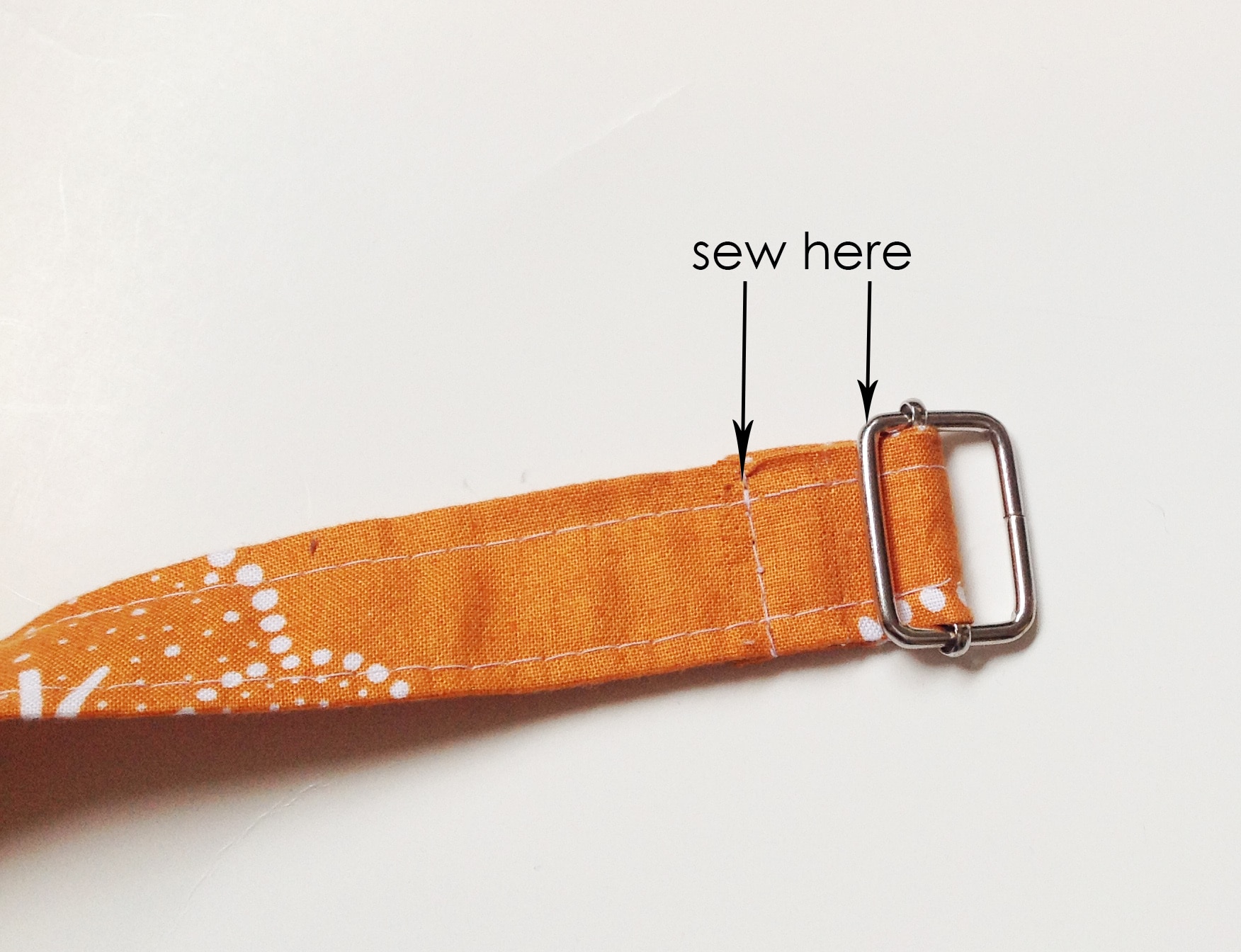 How to make an adjustable purse strap