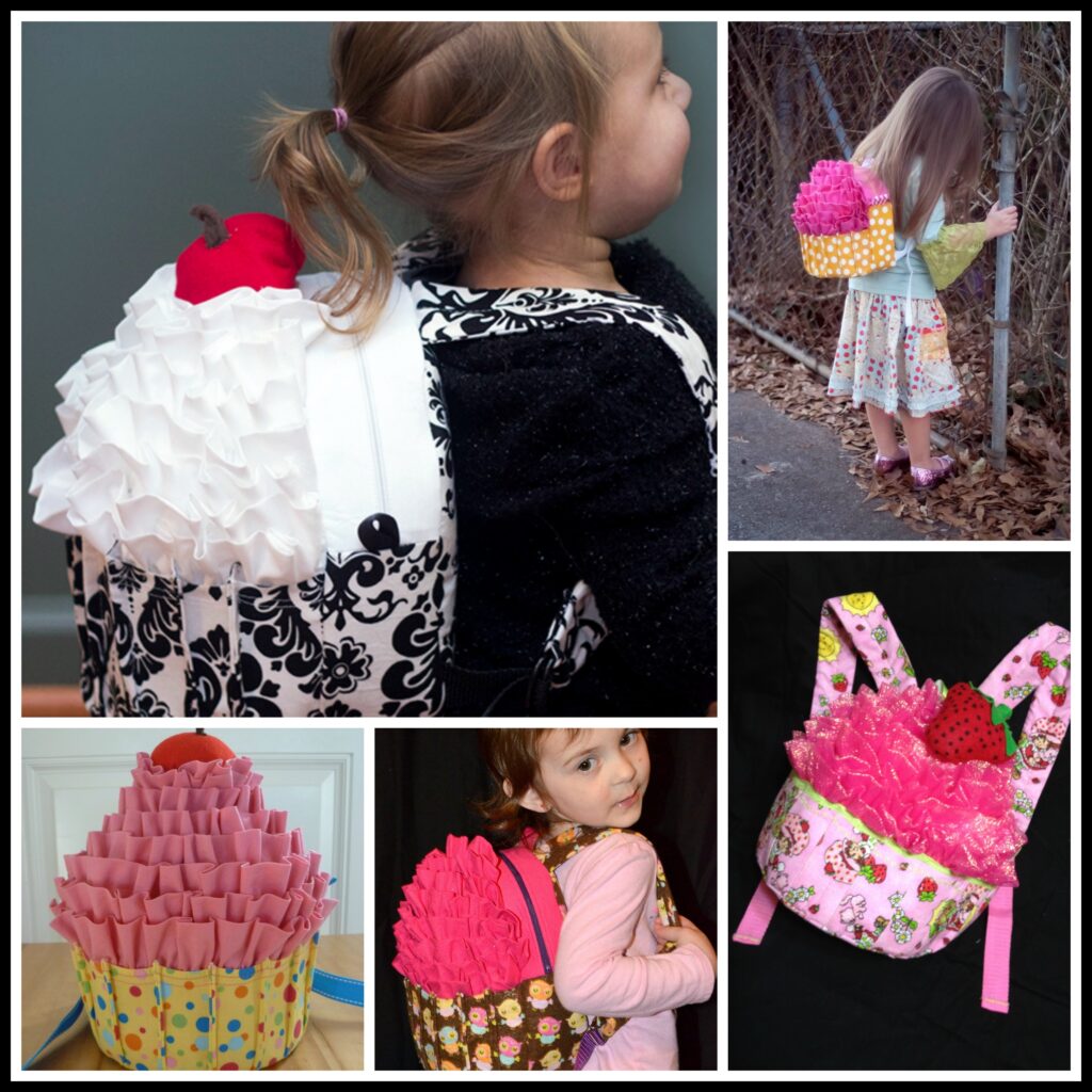 Cozy Cakes Backpack Sewing Pattern From Cozy Nest Design