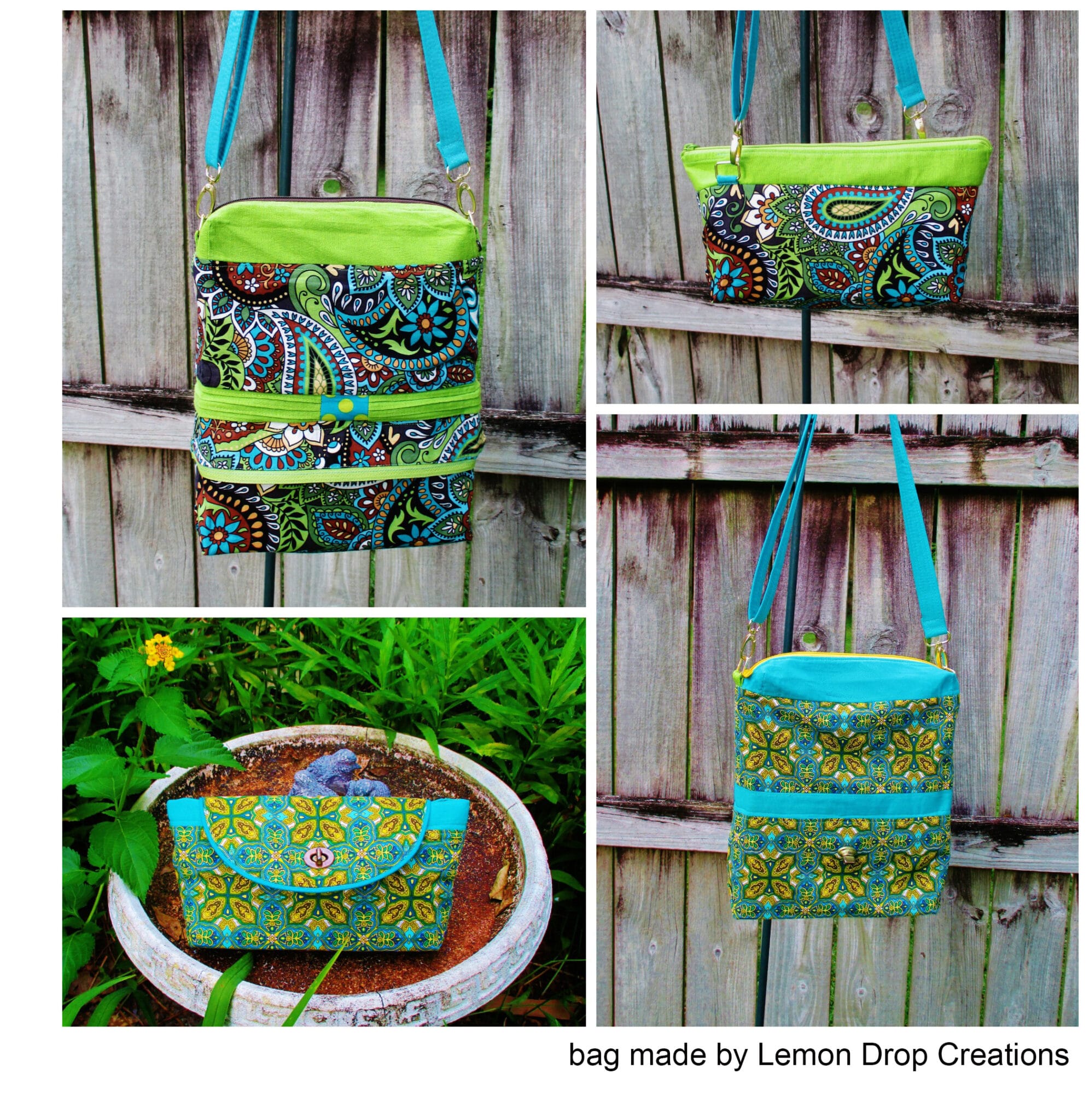 Convertible/ Reversible Bag Sewing Pattern